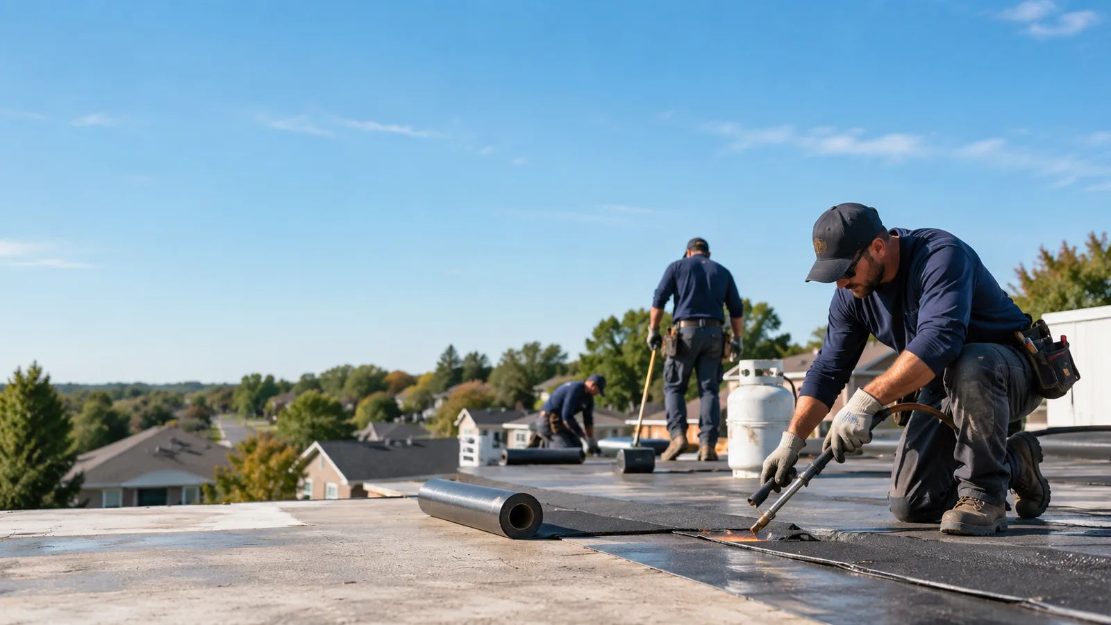 Flat Roof Leak Repair providers in Brookpark, OH